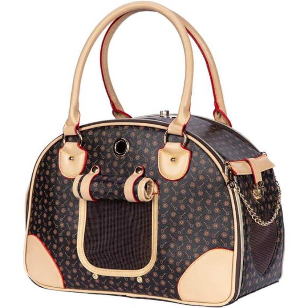 Luxury Pet Carrier, Puppy Small Dog Carrier, Cat Carrier Bag, Waterproof - Picture 2 of 8